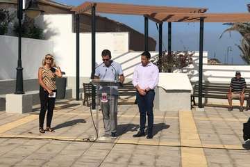 Homenaje en Telde a las víctimas del vuelo JK5022 (Foto TA)